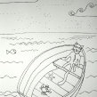 Catty at sea